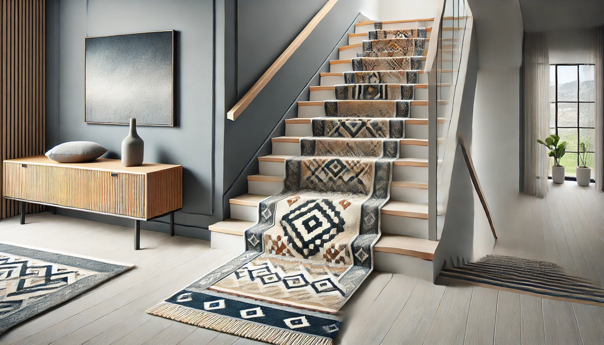 Staircase Rug Designs Elevate Your Staircase with Runner Rugs: A Step-by-Step Guide