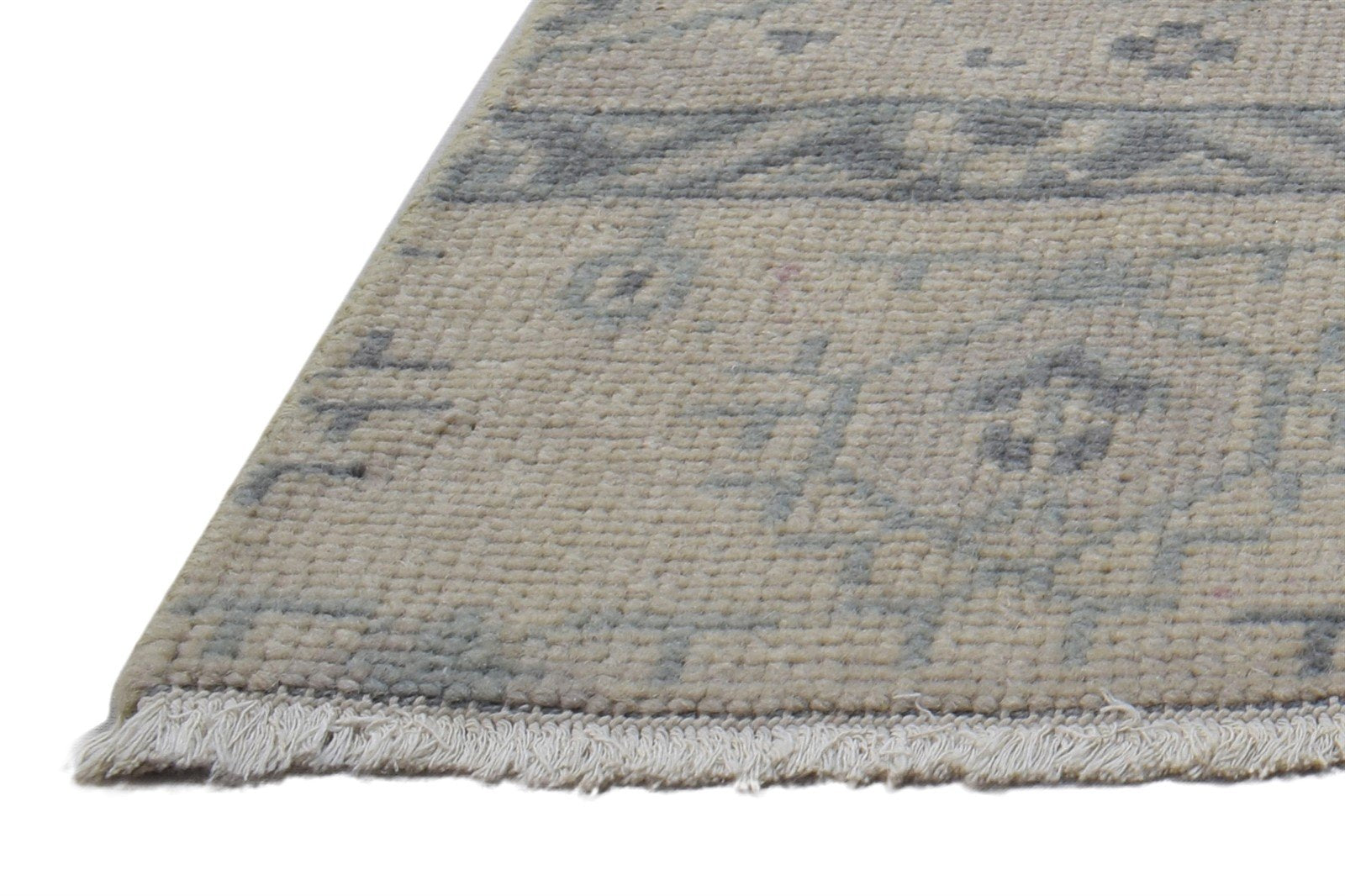 100% Wool Beige Rug 2' X 2' Persian Hand Knotted Bokhara Oriental Small Square   7864120246421