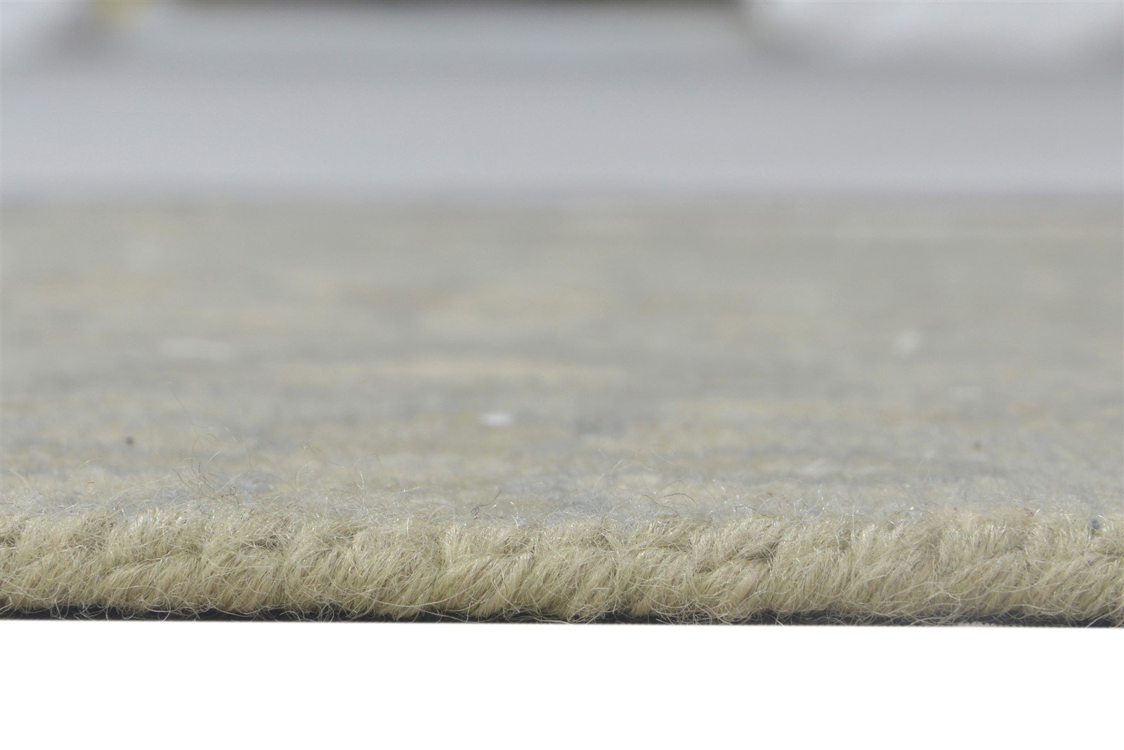 100% Wool Beige Rug 2' X 2' Persian Hand Knotted Oushak Oriental Small Square   7864118575253