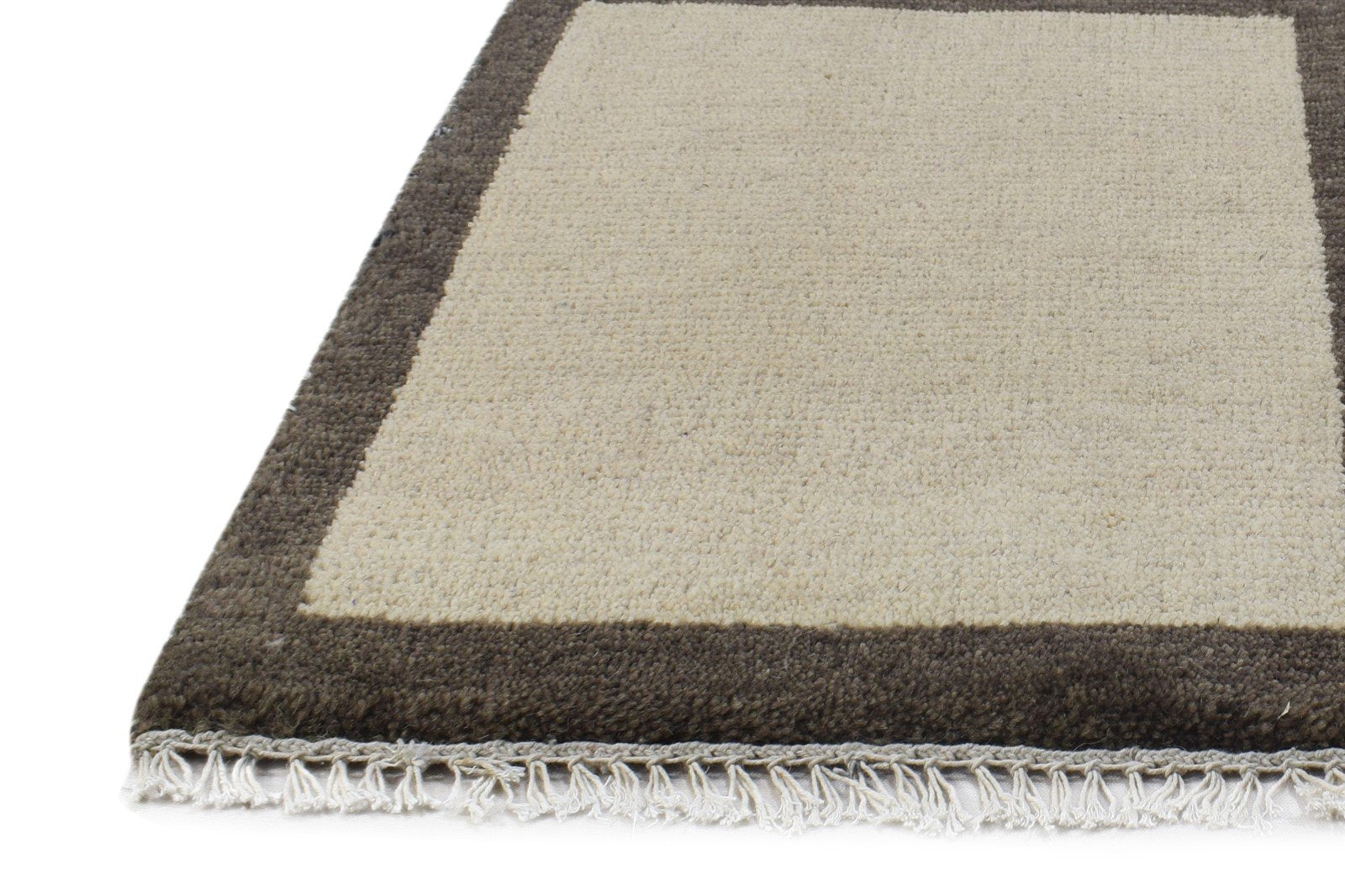 100% Wool Sand Rug 1' X 2' Tribal Hand Knotted Gabbeh Southwestern Small Carpet   7864501993621