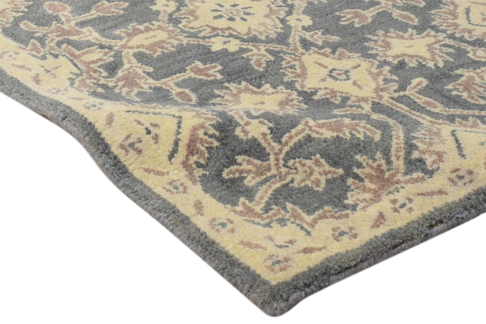 2' X 3' Rug Wool Charcoal Persien Hand Tufted Afshar Oriental Small Carpet 