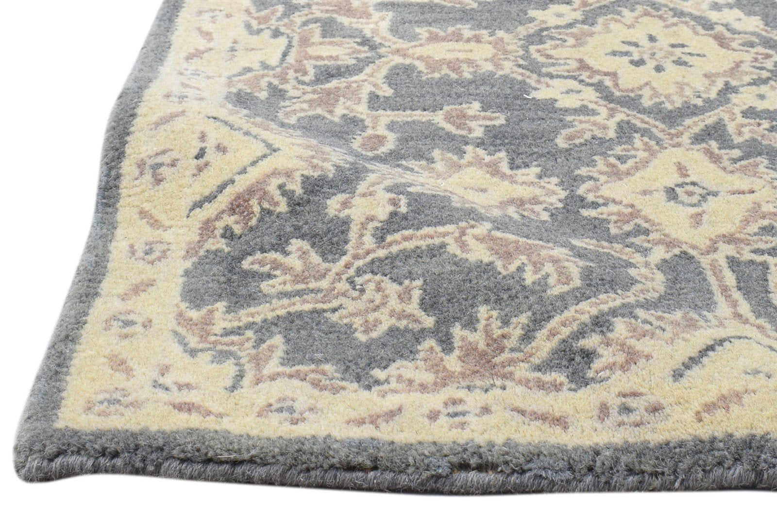 2' X 3' Rug Wool Charcoal Persien Hand Tufted Afshar Oriental Small Carpet 