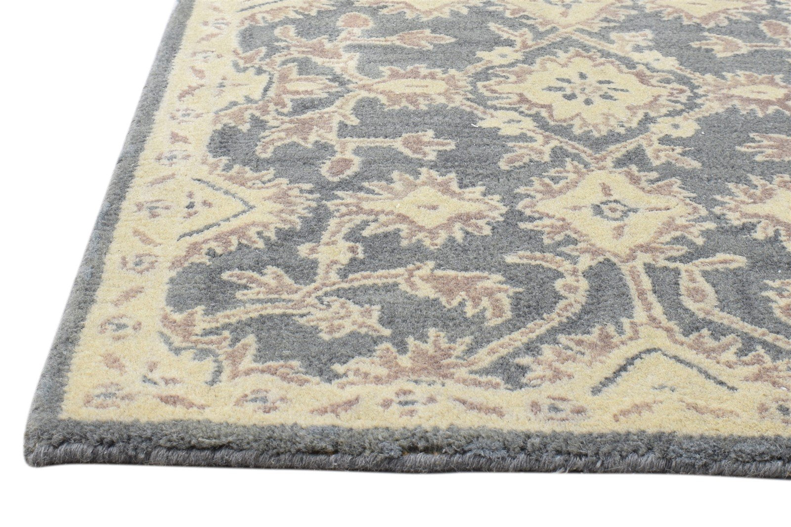 2' X 3' Rug Wool Charcoal Persien Hand Tufted Afshar Oriental Small Carpet