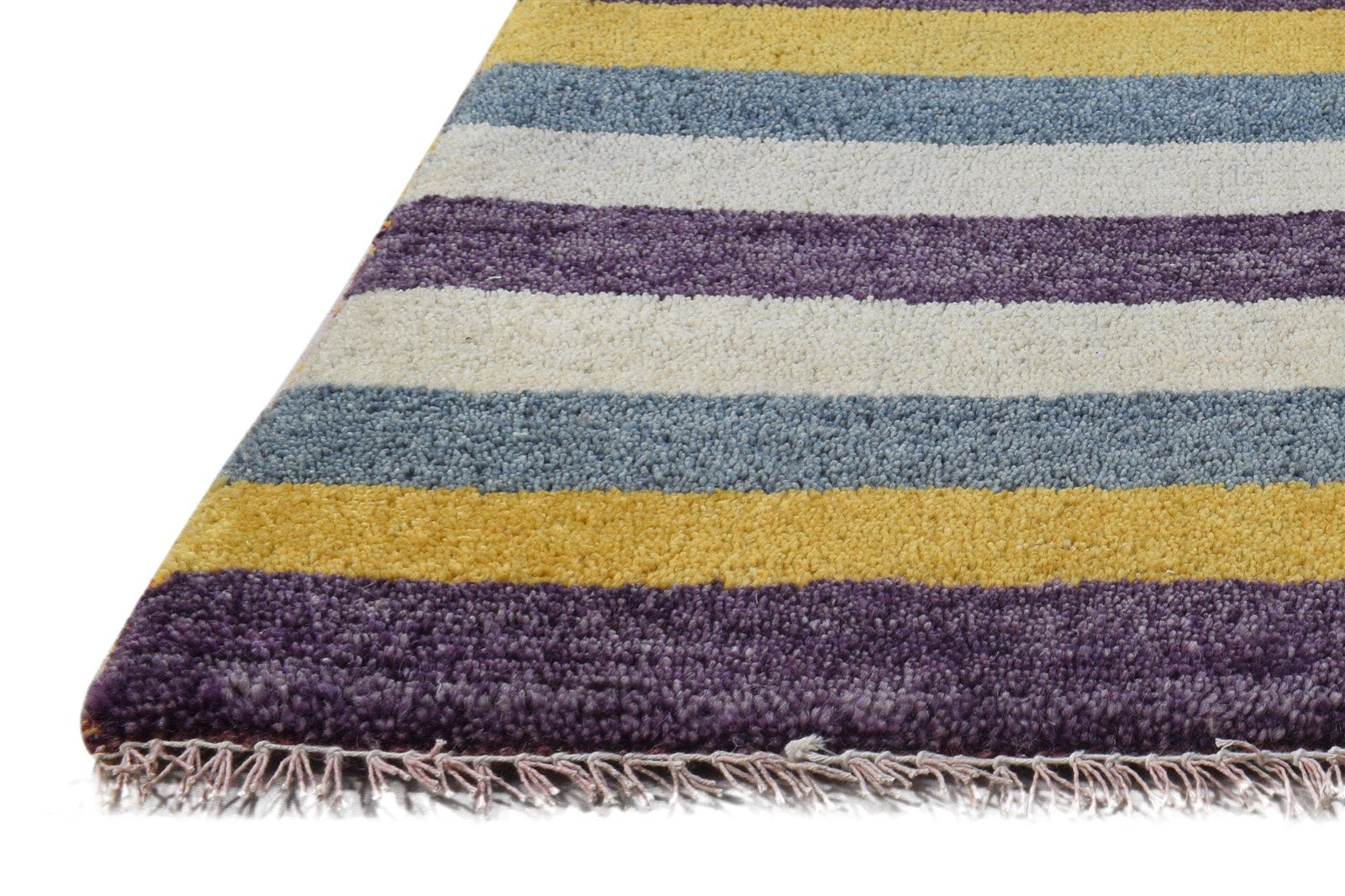 1X2 Rug Wool Multi Color Southwestern Hand Knotted Gabbeh Tribal Small Carpet   7865098961045