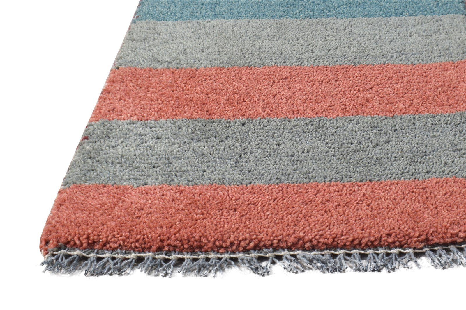 1X2 Rug Wool Multi Color Tribal Hand Knotted Gabbeh Southwestern Small Carpet   7864504025237
