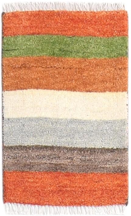 1X2 Rug Wool Multi Color Tribal Hand Knotted Southwestern Striped Small Carpet   7865184485525