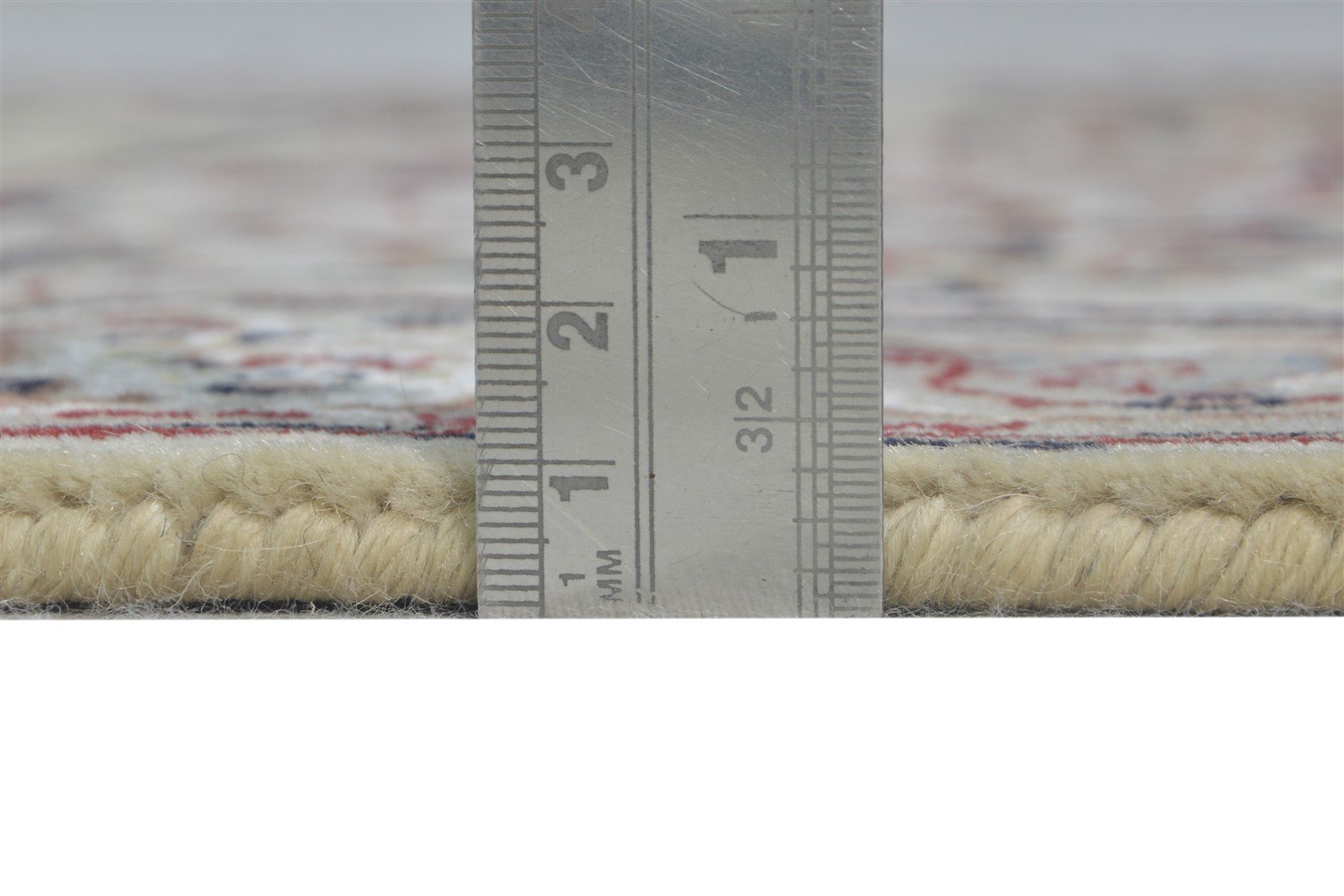 Helsa 2'6 X 5' Rug Wool Cream Persian Hand Knotted Nain Oriental   7864678383765