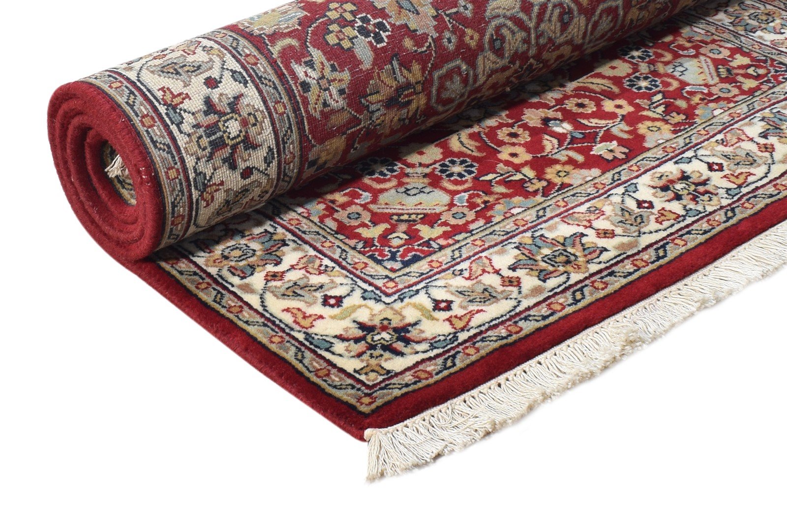 2'6 X 5' Rug Wool Red Persian Hand Knotted Nain Oriental Small Carpet   7864678973589