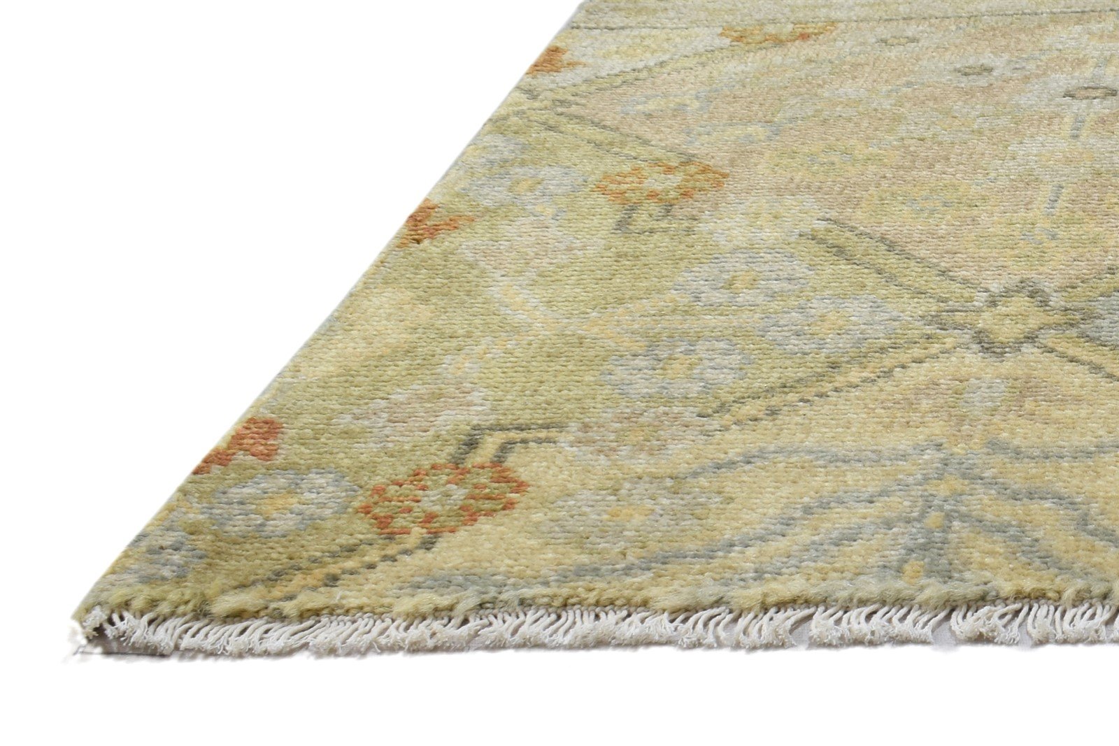 2' X 2' Rug Wool Gold Persian Hand Knotted Bakhtiari Oriental Small Carpet   7864846909589