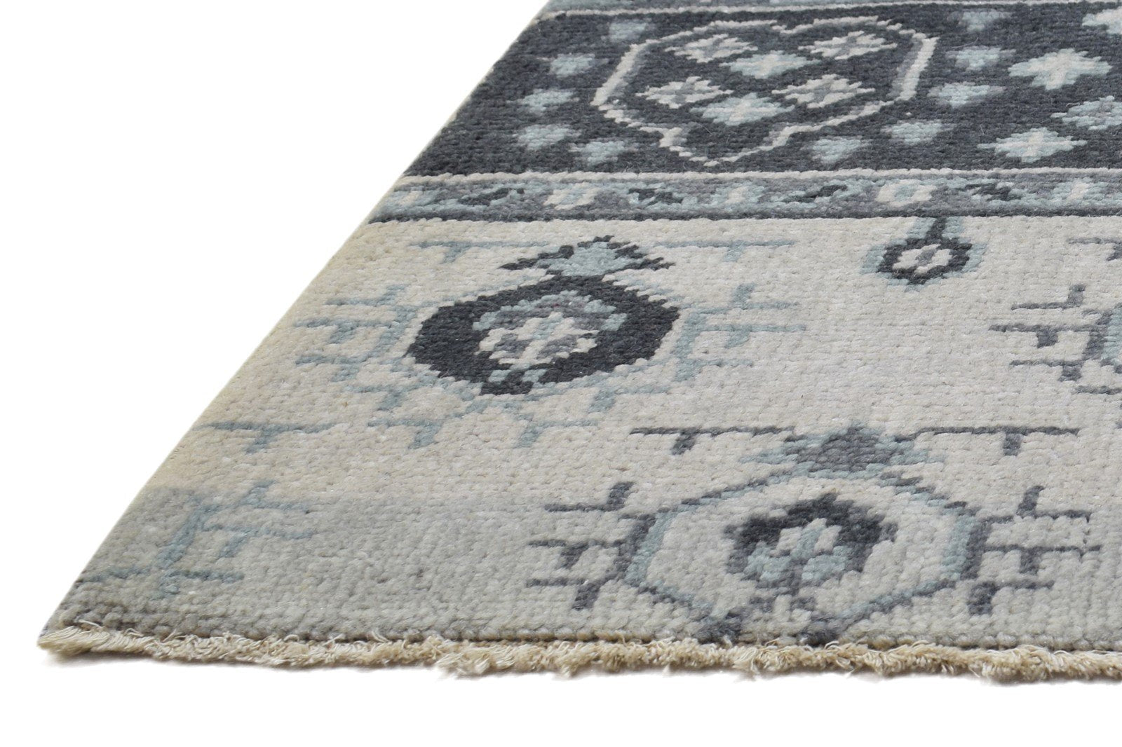 2' X 2' Rug Wool Sand Persian Hand Knotted Bokhara All-Over Small Carpet   7864843174037
