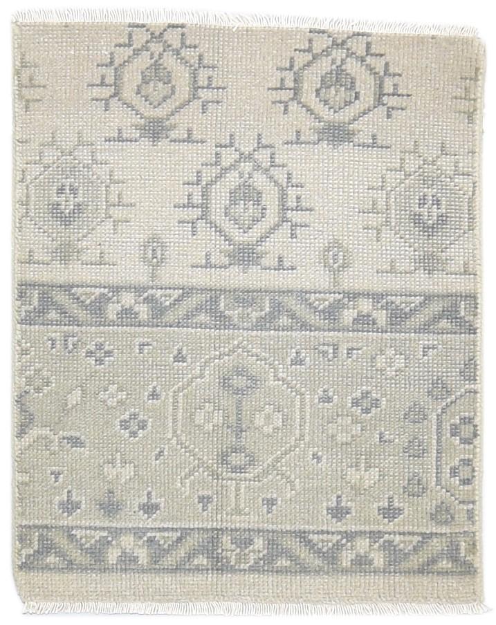 2' X 2' Rug Wool Sand Persian Hand Knotted Bokhara Oriental Small Carpet   7864838488213