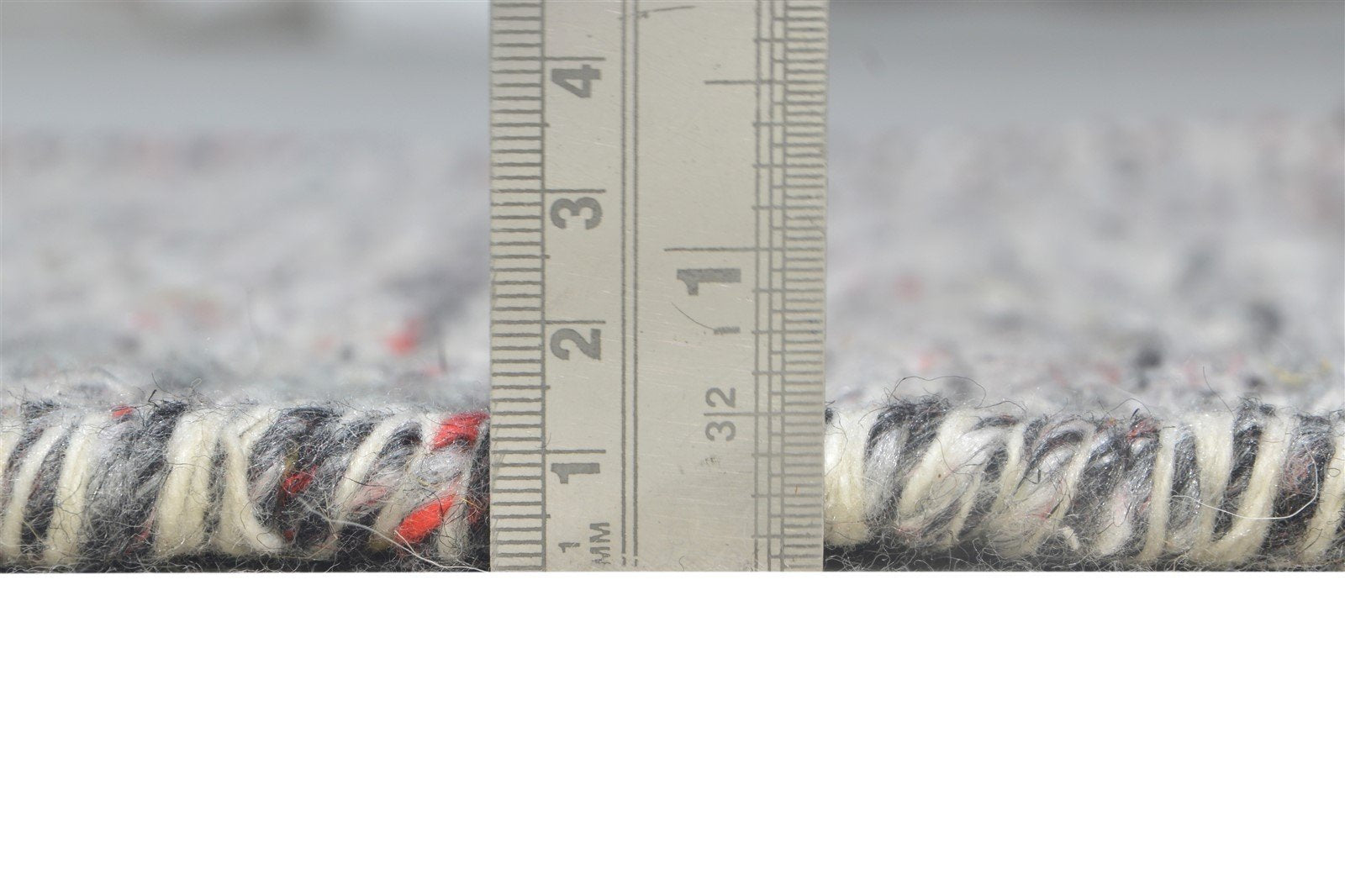 2' X 3' Rug Pet Yarn Grey Modern Flatweave Scandinavian Solid Small Carpet   7865136840853