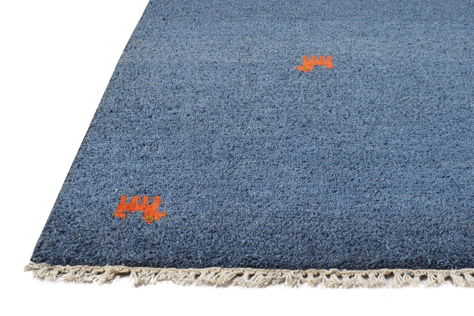 2' X 3' Rug Wool Blue Southwestern Hand Knotted American Tribal Small Carpet   7865065308309