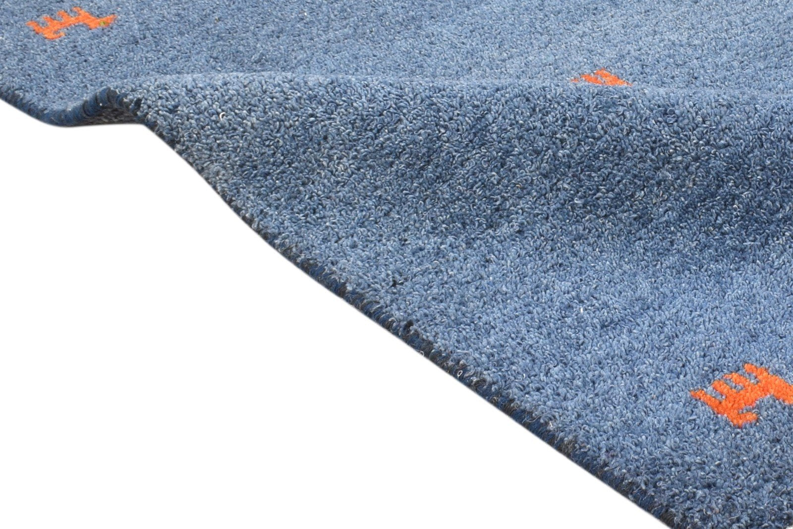 2' X 3' Rug Wool Blue Southwestern Hand Knotted American Tribal Small Carpet   7865065308309