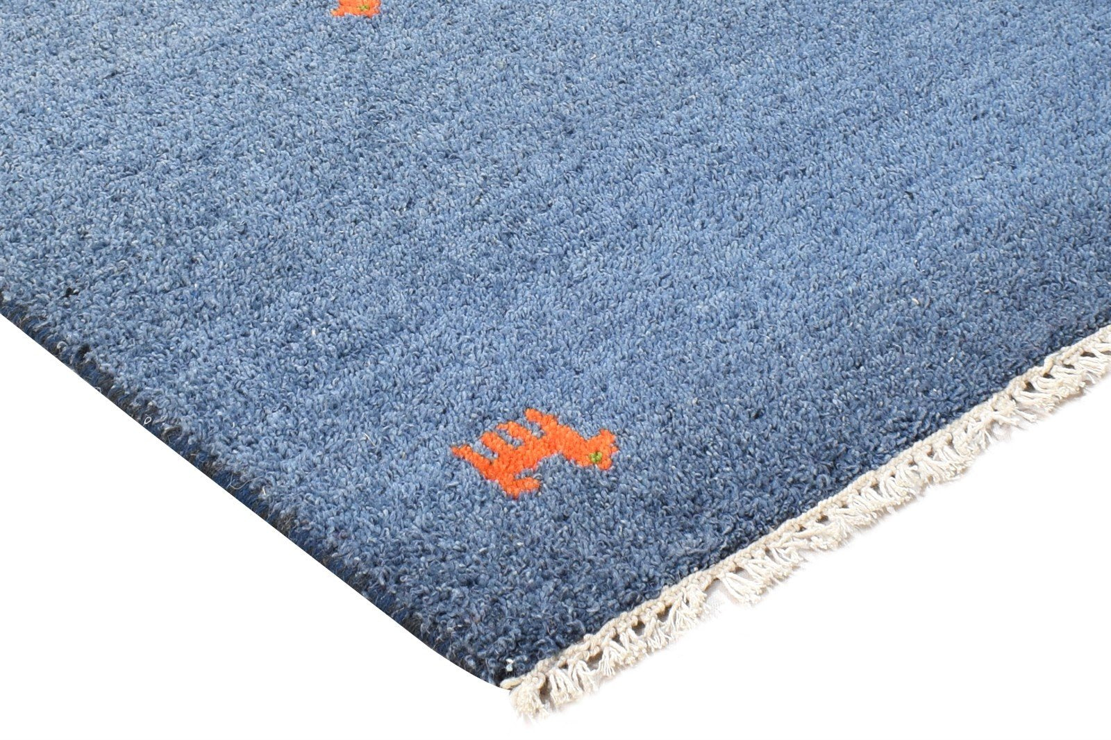 2' X 3' Rug Wool Blue Southwestern Hand Knotted American Tribal Small Carpet   7865065308309