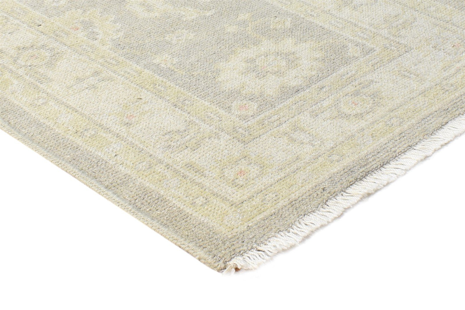 2' X 3' Rug Wool Brown Persian Hand Knotted Oushak Oriental Small Carpet   7865155485845