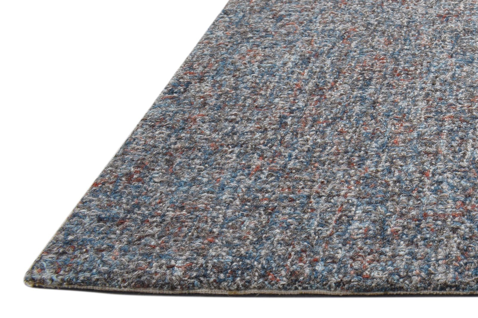2' X 3' Rug Wool Charcoal Modern Hand Tufted Scandinavian Solid Small Carpet   7864139120789
