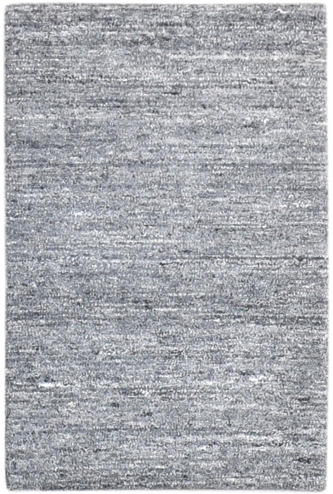 2' X 3' Rug Wool Charcoal Modern Hand Tufted Scandinavian Solid Small Carpet   7865138610325