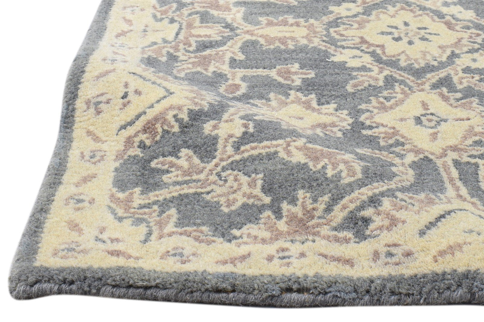 2' X 3' Rug Wool Charcoal Persien Hand Tufted Afshar Oriental Small Carpet   7860695597205