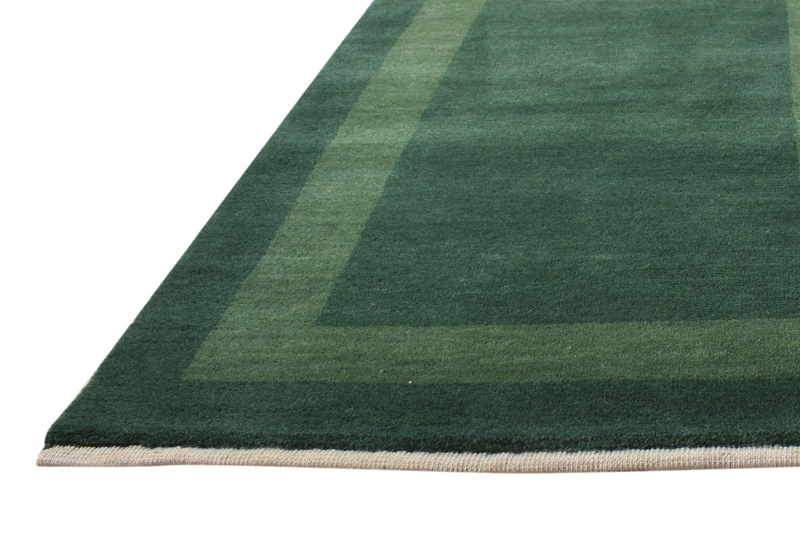 2' X 3' Rug Wool Green Tribal Hand Knotted Gabbeh Bordered Small Carpet   7865126256789