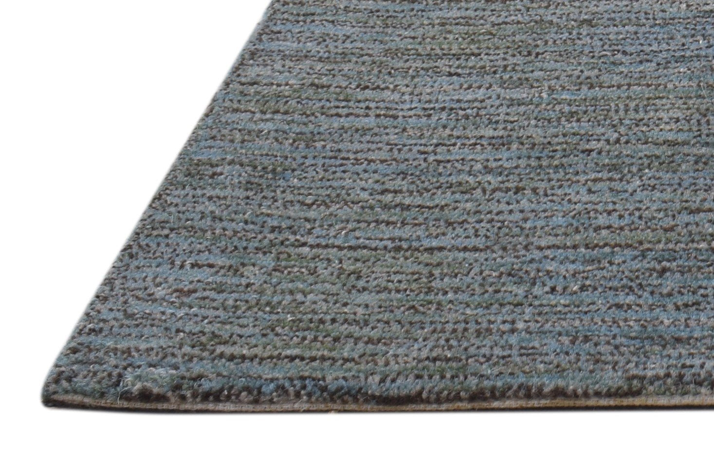 2' X 3' Rug Wool Grey Modern Hand Tufted Scandinavian Solid Small Carpet   7864135057557