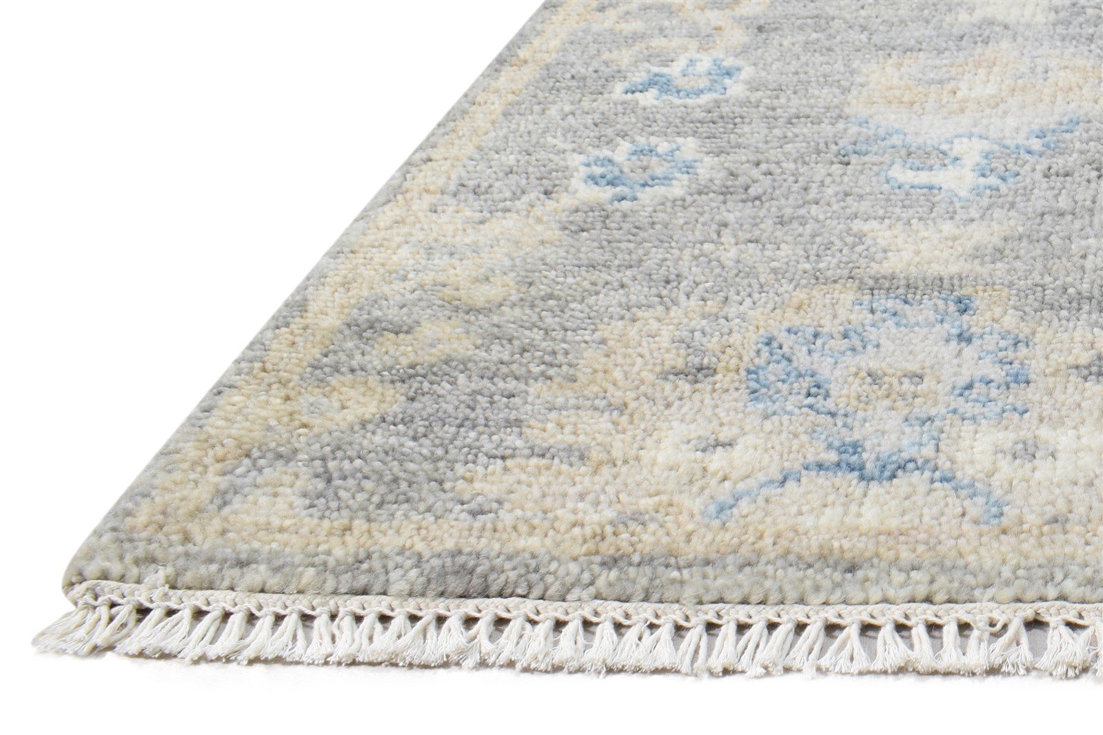 2' X 3' Rug Wool Grey Persian Hand Knotted Oushak Oriental Small Carpet   7865015402645
