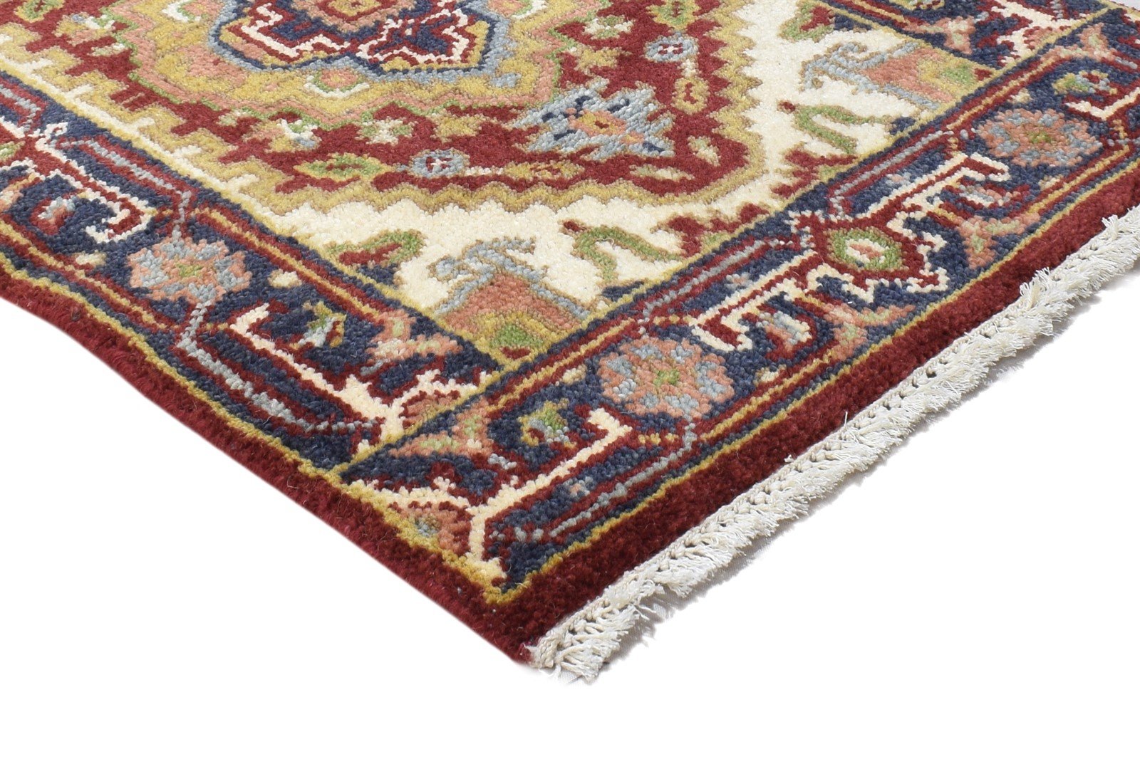 2' X 3' Rug Wool Red Persian Hand Knotted Serapi Oriental Small Carpet   7864191942805
