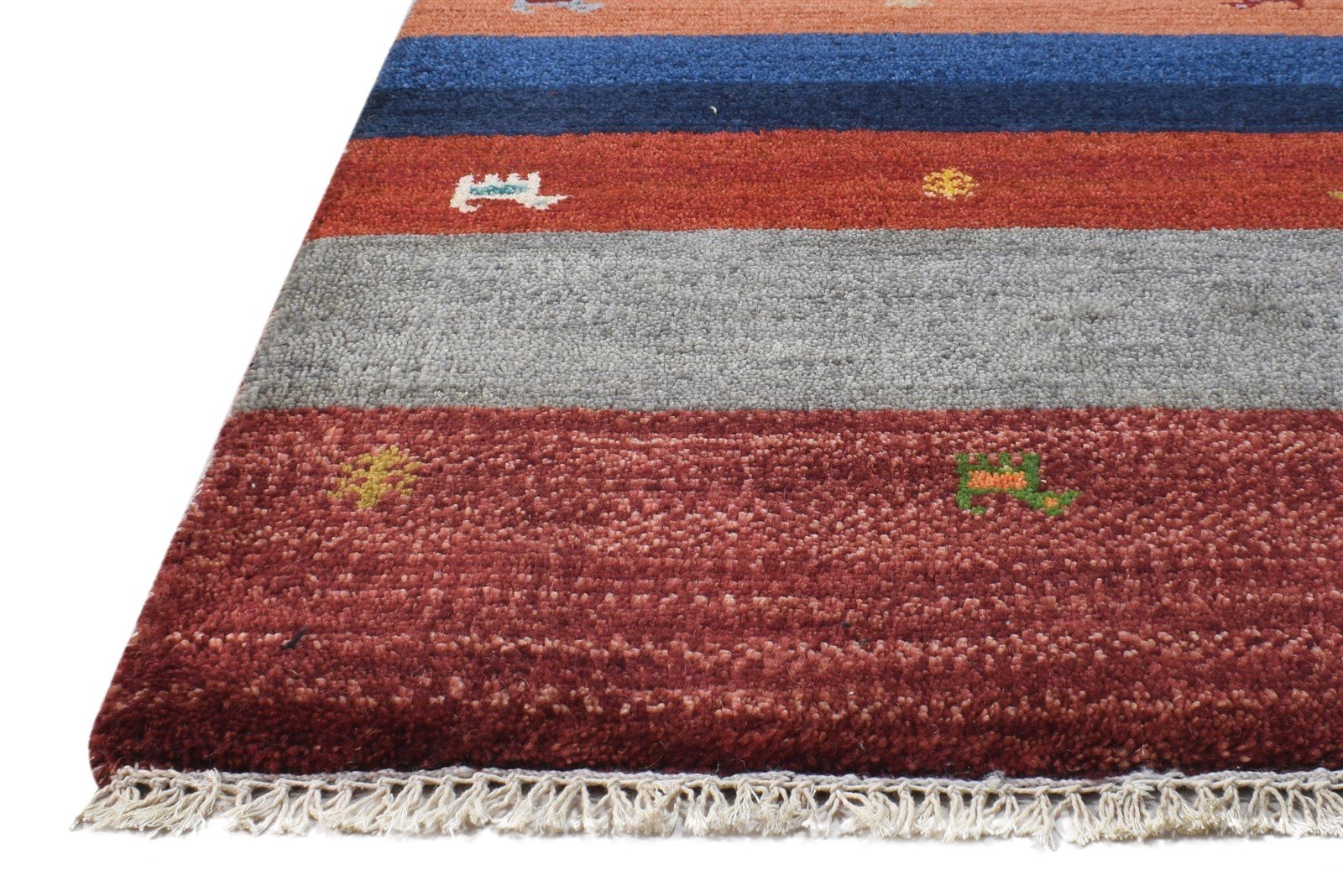 2' X 3' Rug Wool Wine Southwestern Hand Knotted American Tribal Small Carpet   7865062621333