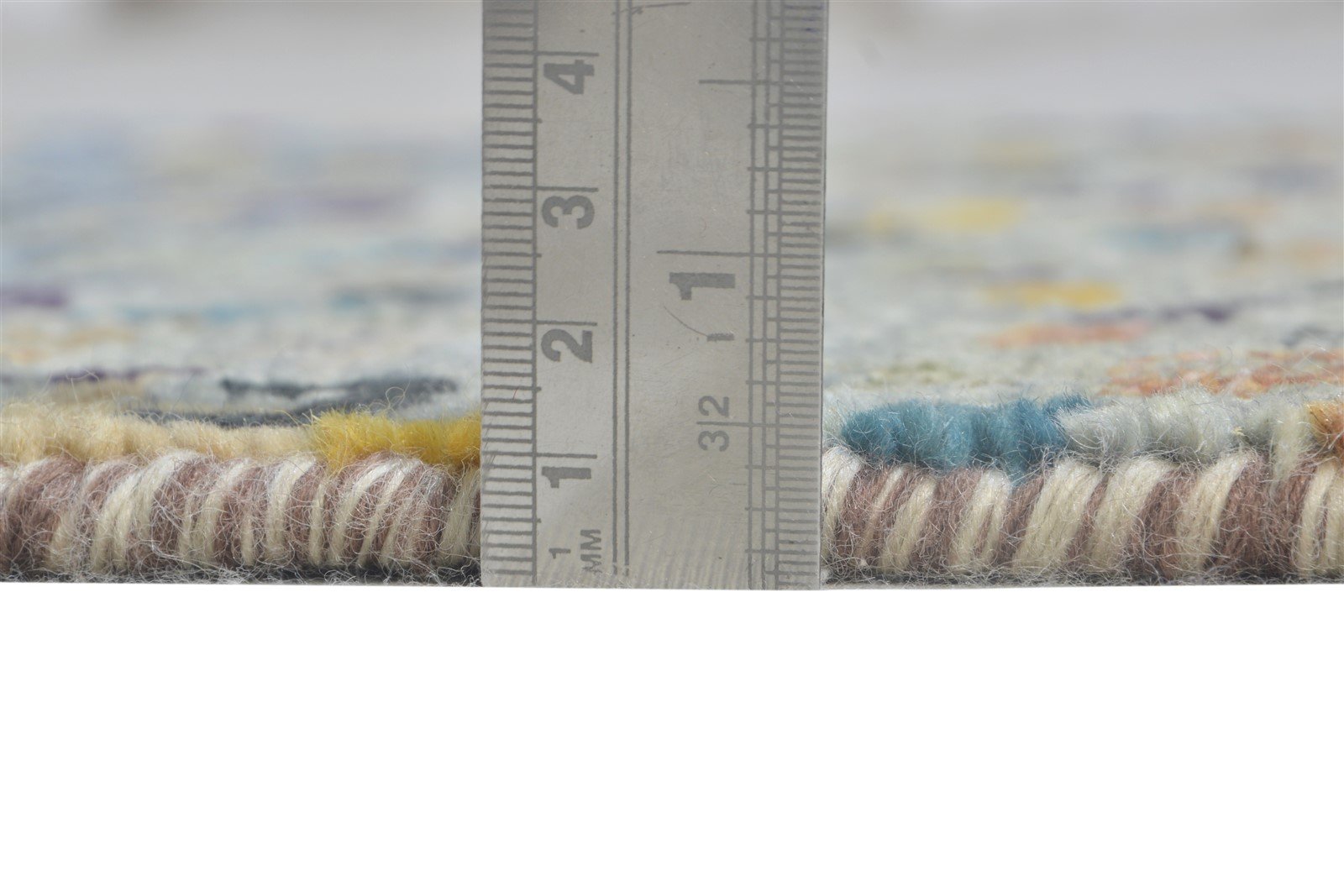 Diahann 26X16 Rug Wool Multi Color Modern Hand Knotted American Abstract Runner   7865050628245