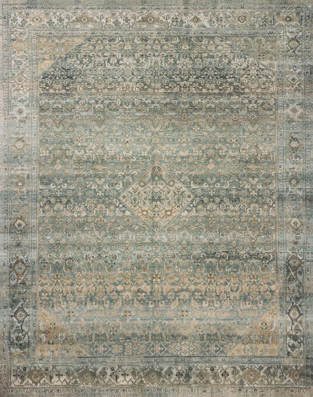 Eastern Weavers Hand-Tufted Rug Green HTPR4008 2’3x3’9