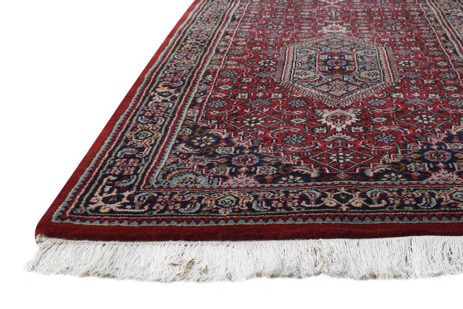 3' X 10' Rug Wool Red Persian Hand Knotted Tabriz Oriental Small Runner   7864680054933