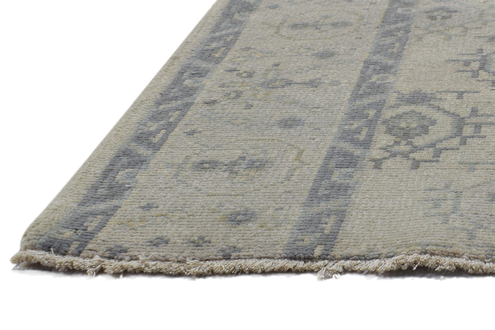 3' X 3' Rug Wool Sand Persian Hand Knotted Bokhara Oriental Small Carpet   7864839274645