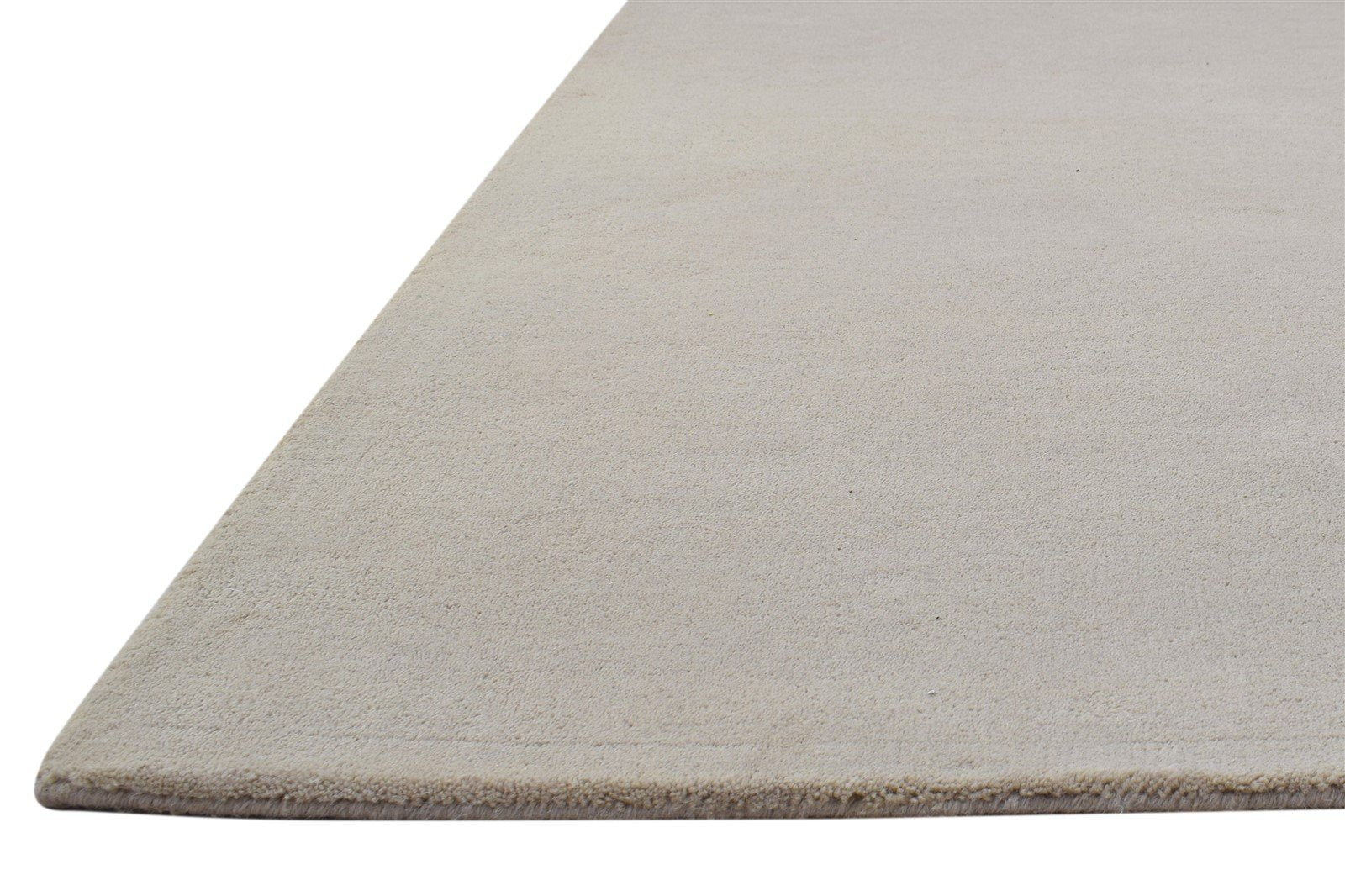 3' X 5' Rug Wool Brown Modern Hand Tufted Scandinavian Solid Room Size Carpet   7864310857877