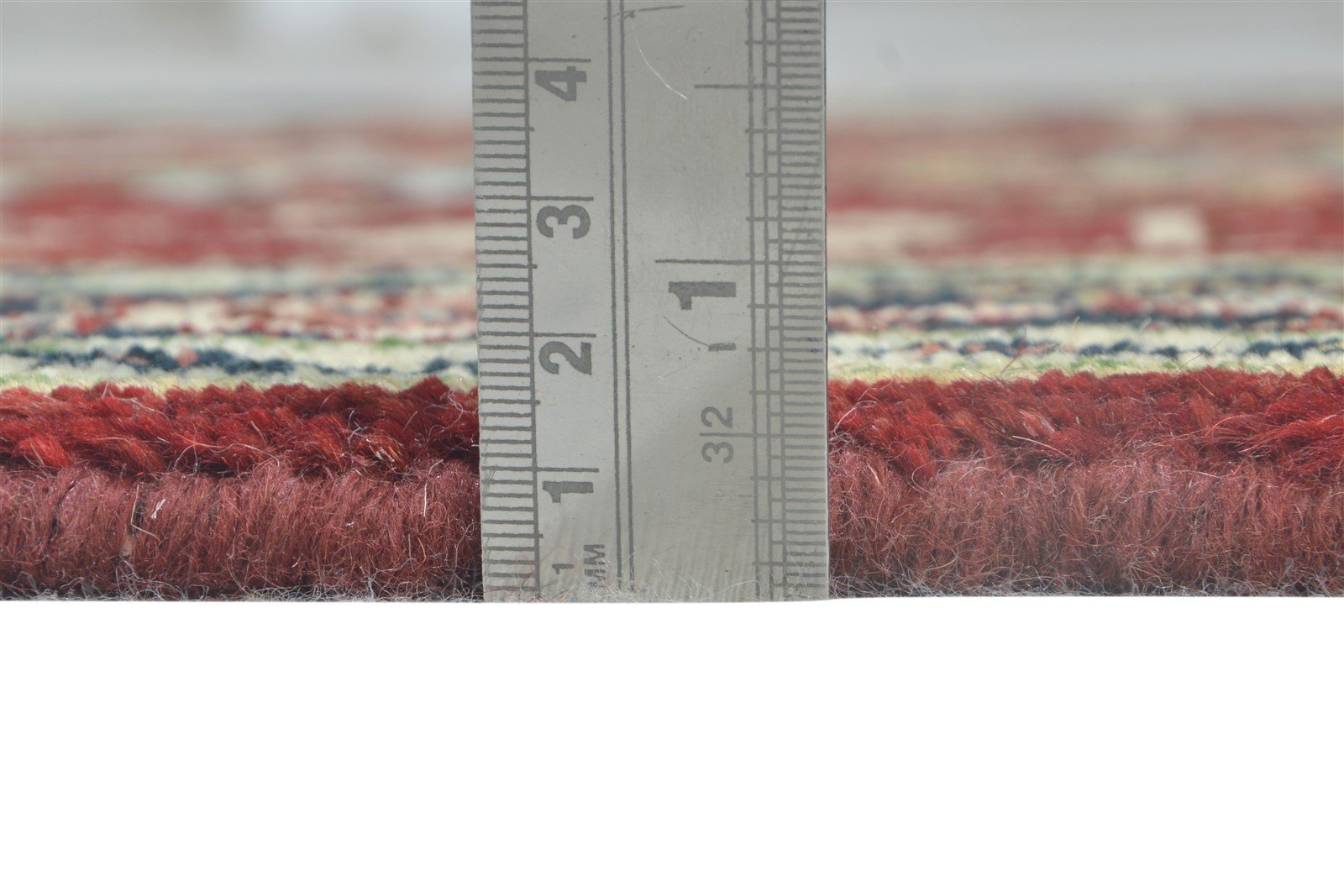 3' X 5' Rug Wool Red Persian Hand Knotted Heriz-Indian Oriental Room Size Carpet   7865093062805