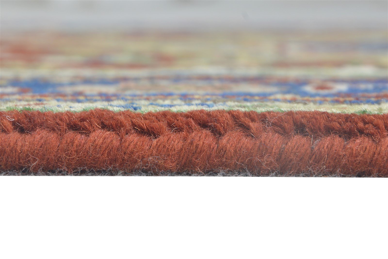 3' X 5' Rug Wool Red Persian Hand Knotted Heriz-Indian Oriental Small Carpet   7865092243605