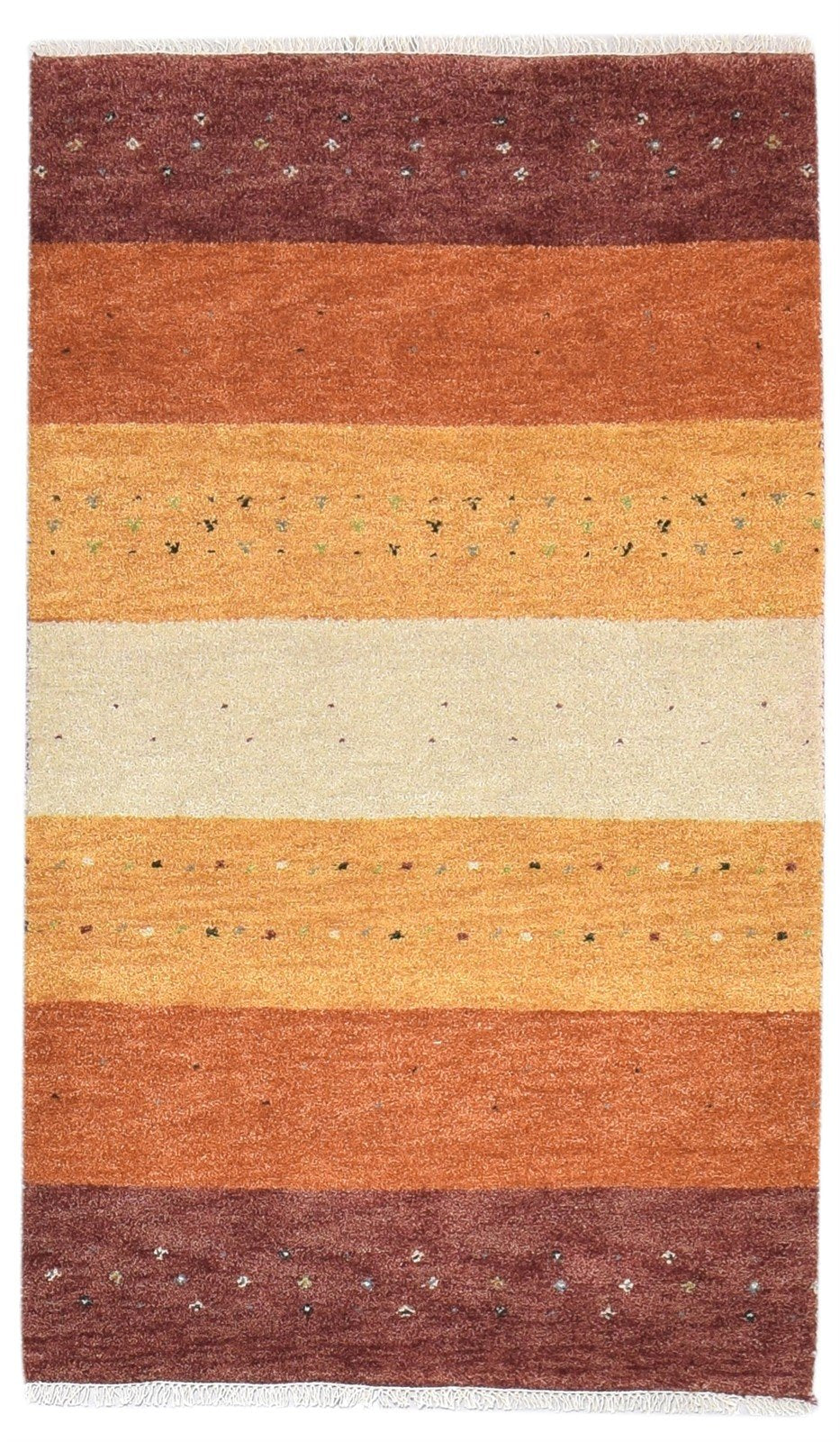 3' X 5' Rug Wool Rust Persien Hand Knotted Gabbeh Tribal Room Size Carpet   7864317378709