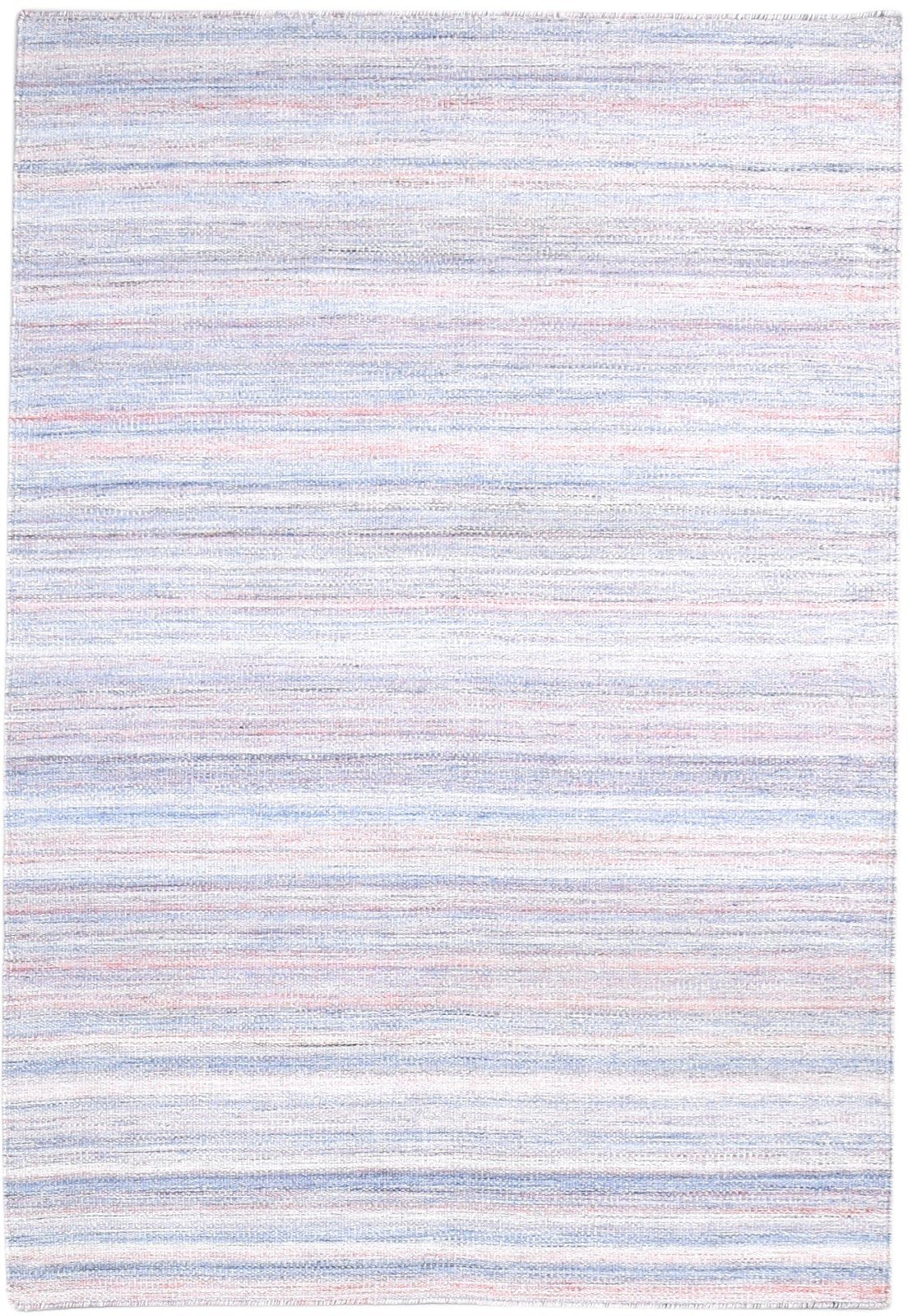 4' X 6' Rug Pet Yarn Purple Modern Flatweave Bohemian Striped Room Size Carpet   7865139921045