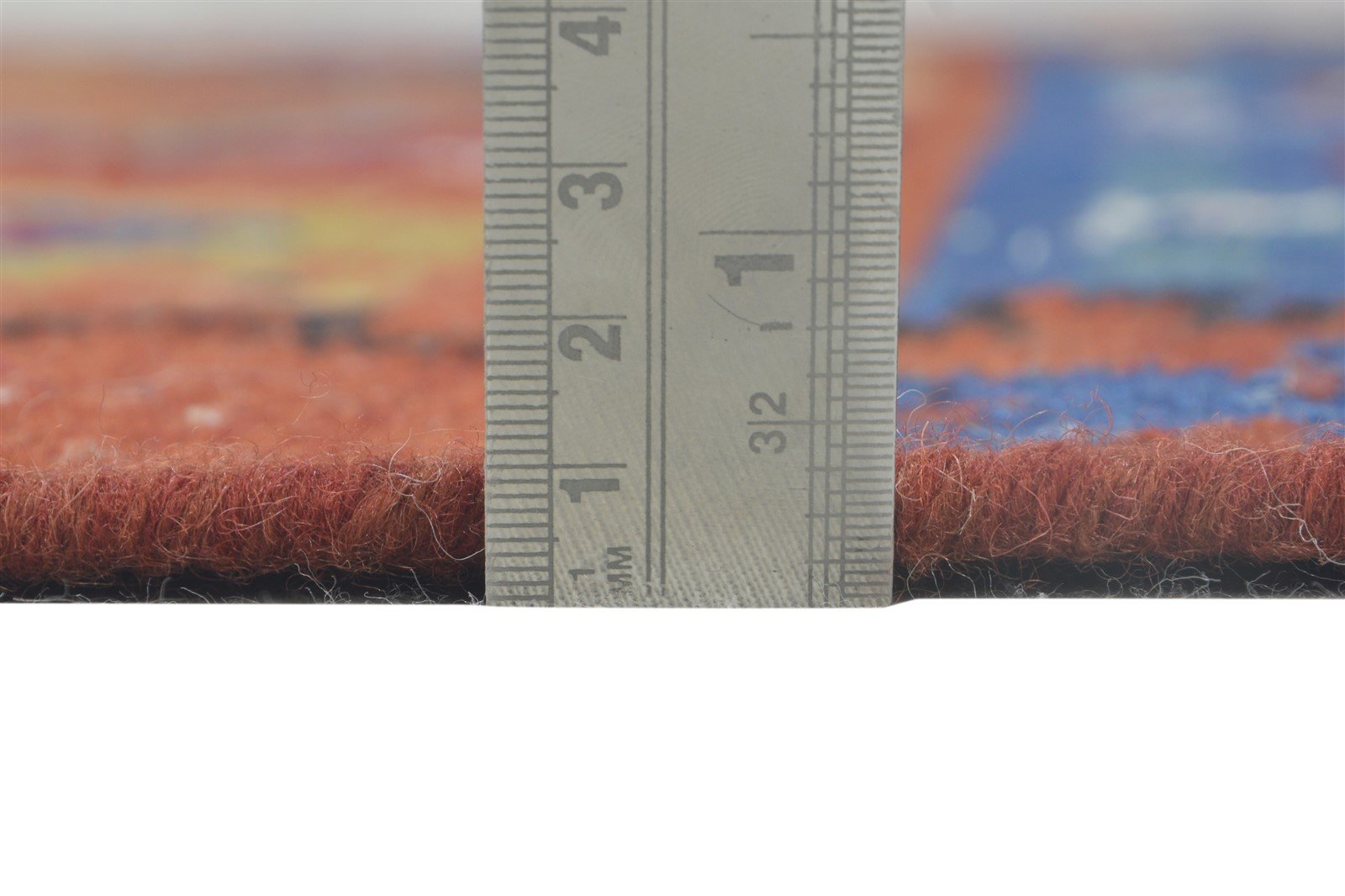 4' X 6' Rug Wool Red Persian Dhurrie Southwestern Oriental Room Size Carpet   7864987582613
