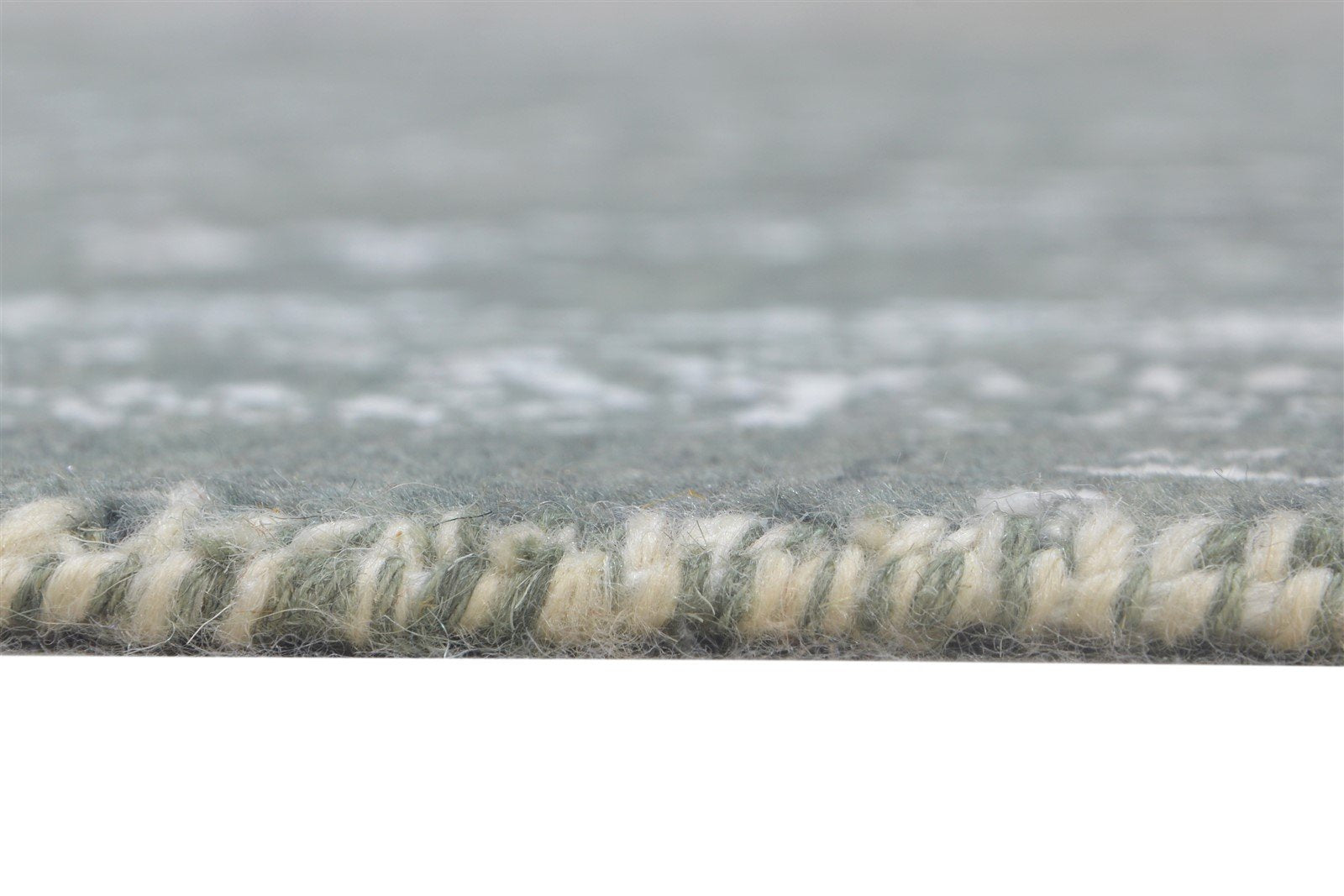 4X6 Rug Wool / Silk Charcoal Modern Hand Knotted Oriental Abstract Room Size   7865148899477