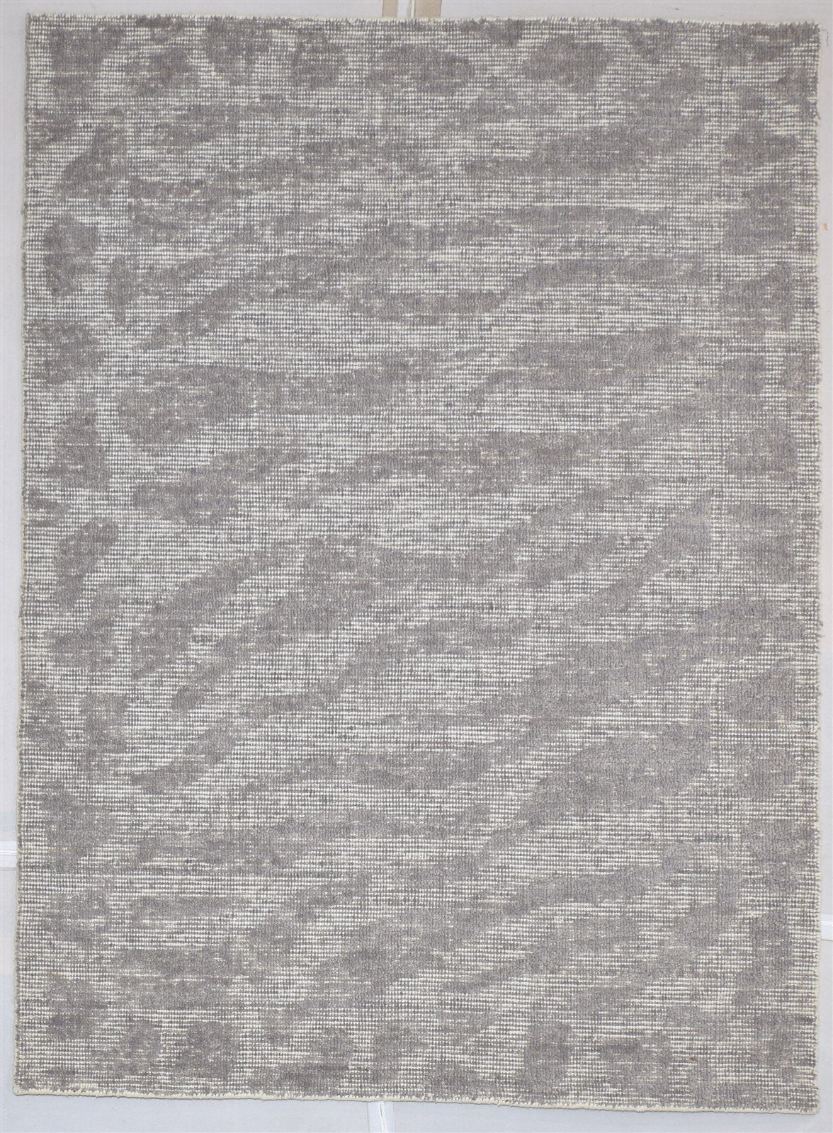 5' X 6' Rug Wool Brown Modern Handloom Scandinavian Abstract Room Size Carpet   7864152227989