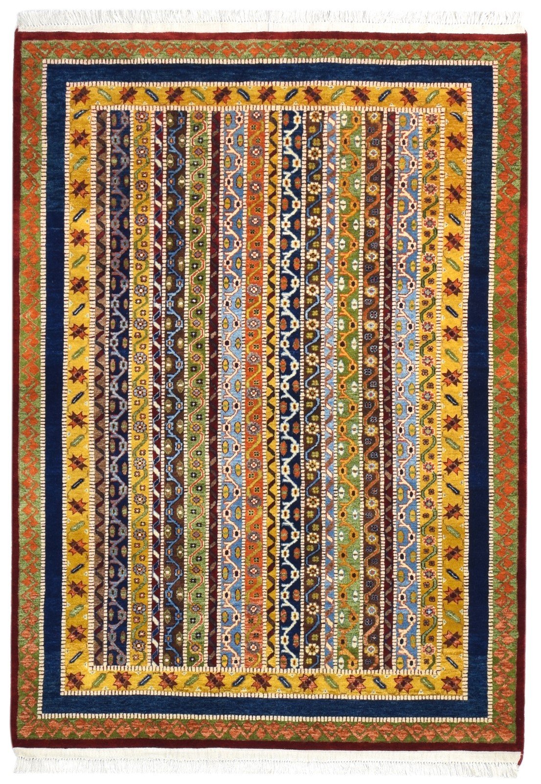 Philly 5' X 7' Rug Wool Colorful Persien Hand Knotted Turkish Oriental   7865129205909
