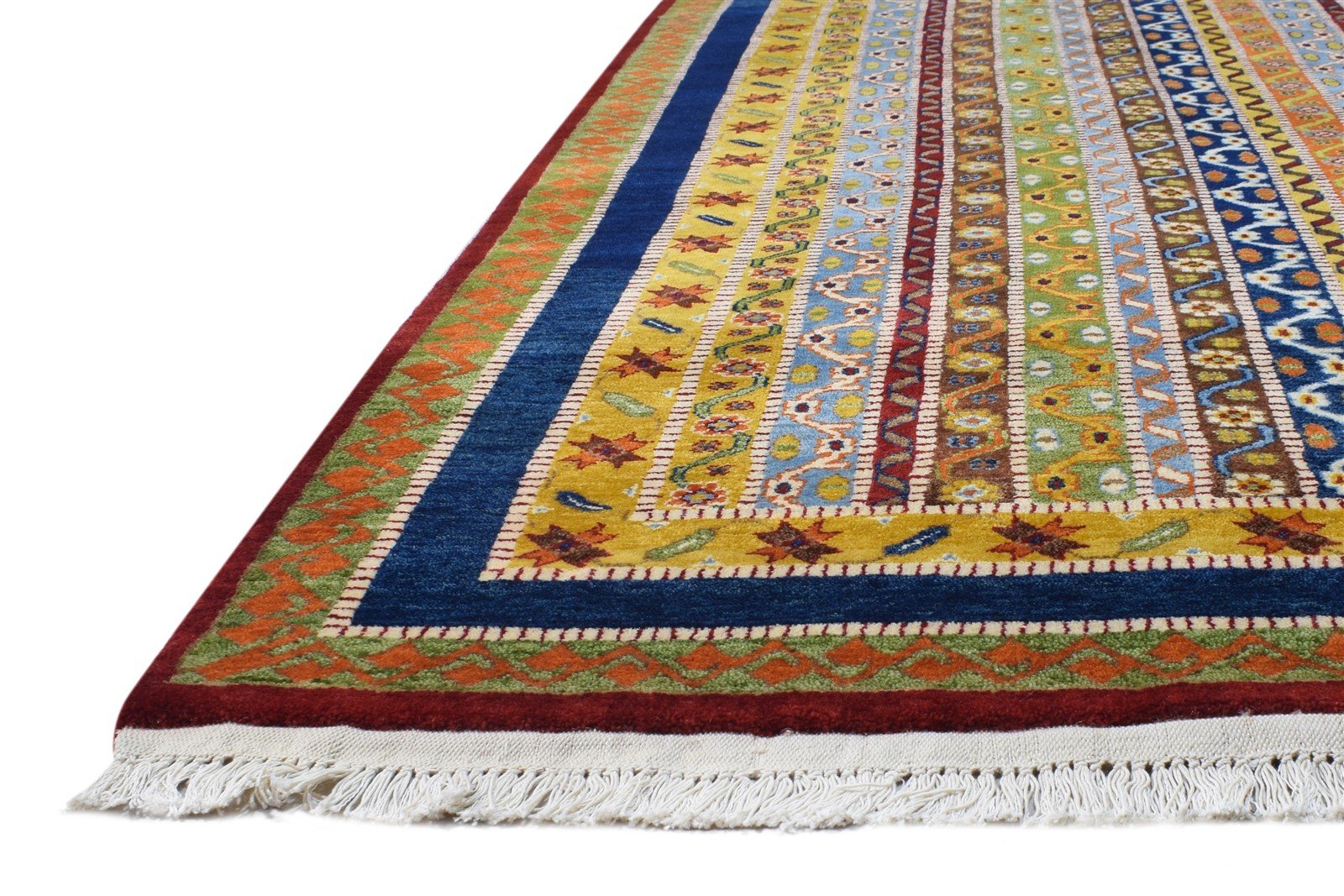 Philly 5' X 7' Rug Wool Colorful Persien Hand Knotted Turkish Oriental   7865129205909
