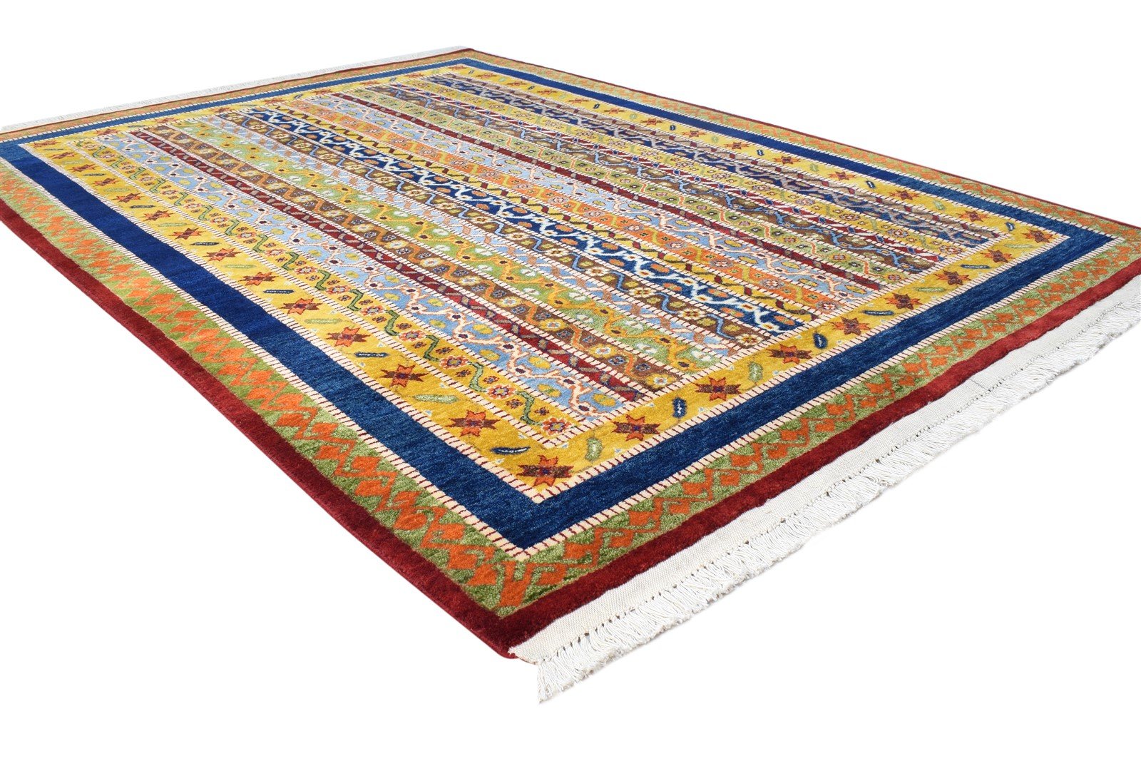 Philly 5' X 7' Rug Wool Colorful Persien Hand Knotted Turkish Oriental   7865129205909