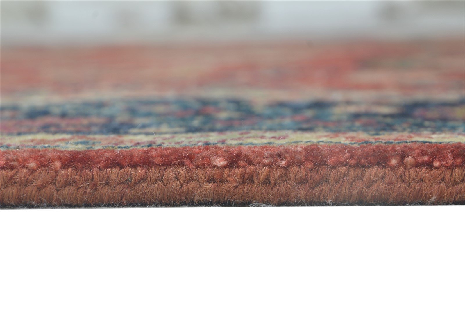 5' X 7' Rug Wool Red Persian Hand Knotted Kashan Oriental Room Size Carpet   7864321835157