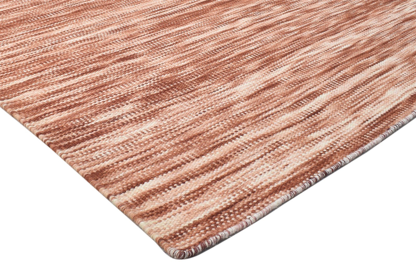 5' X 7' Rug Wool Rust Modern Dhurrie Scandinavian Stars Room Size Carpet   7864151376021