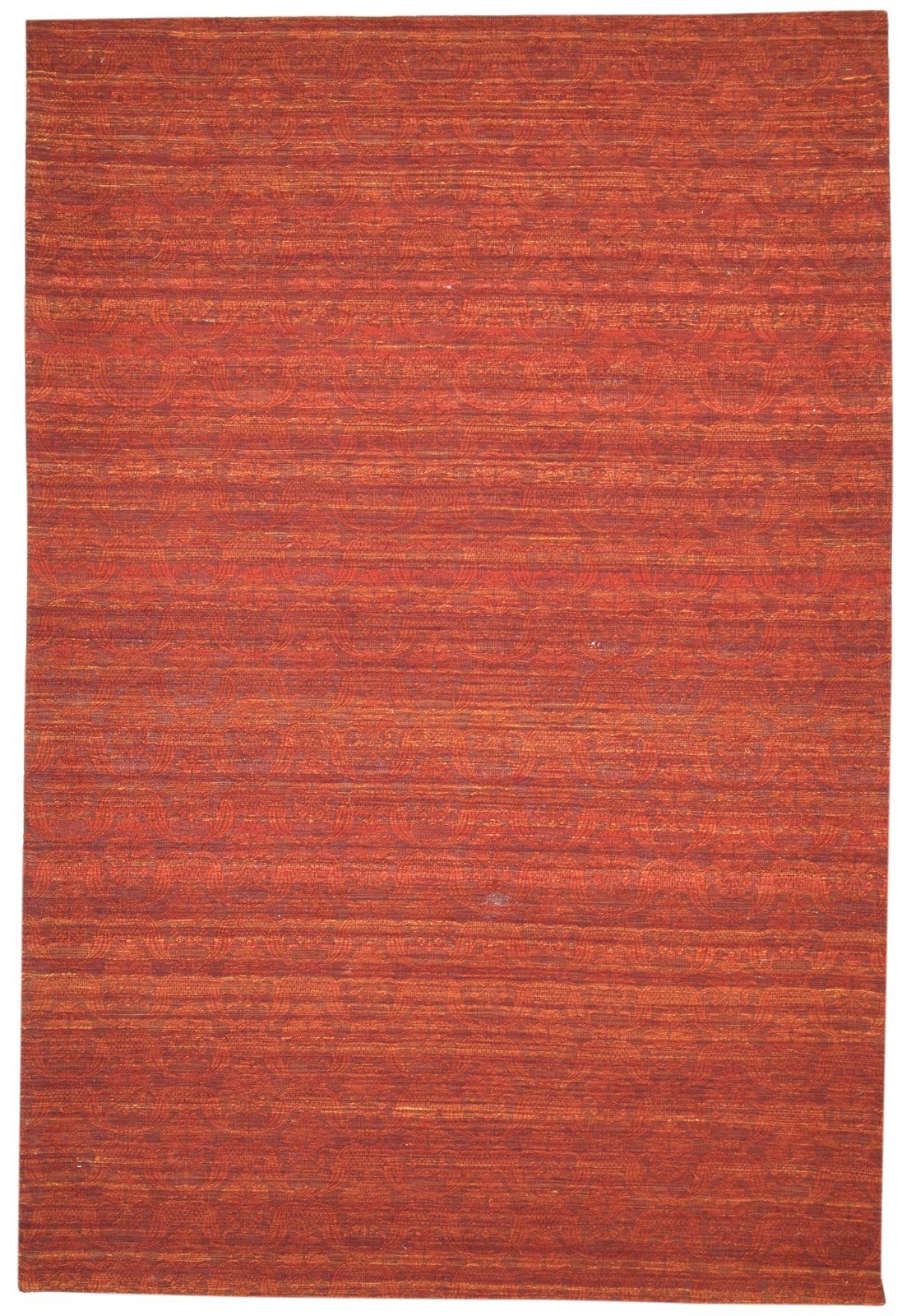 5' X 7' Rug Wool / Silk Red Modern Jacquard Loom French Damask Room Size Carpet   7864179097749