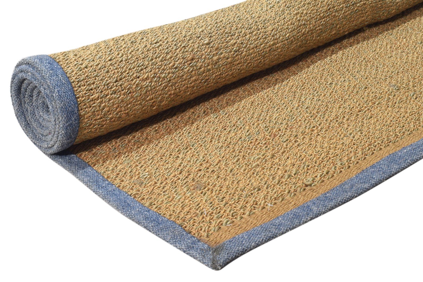 5' X 8' Rug Jute Brown Modern Hand Woven Scandinavian Solid Room Size Carpet   7865072877717