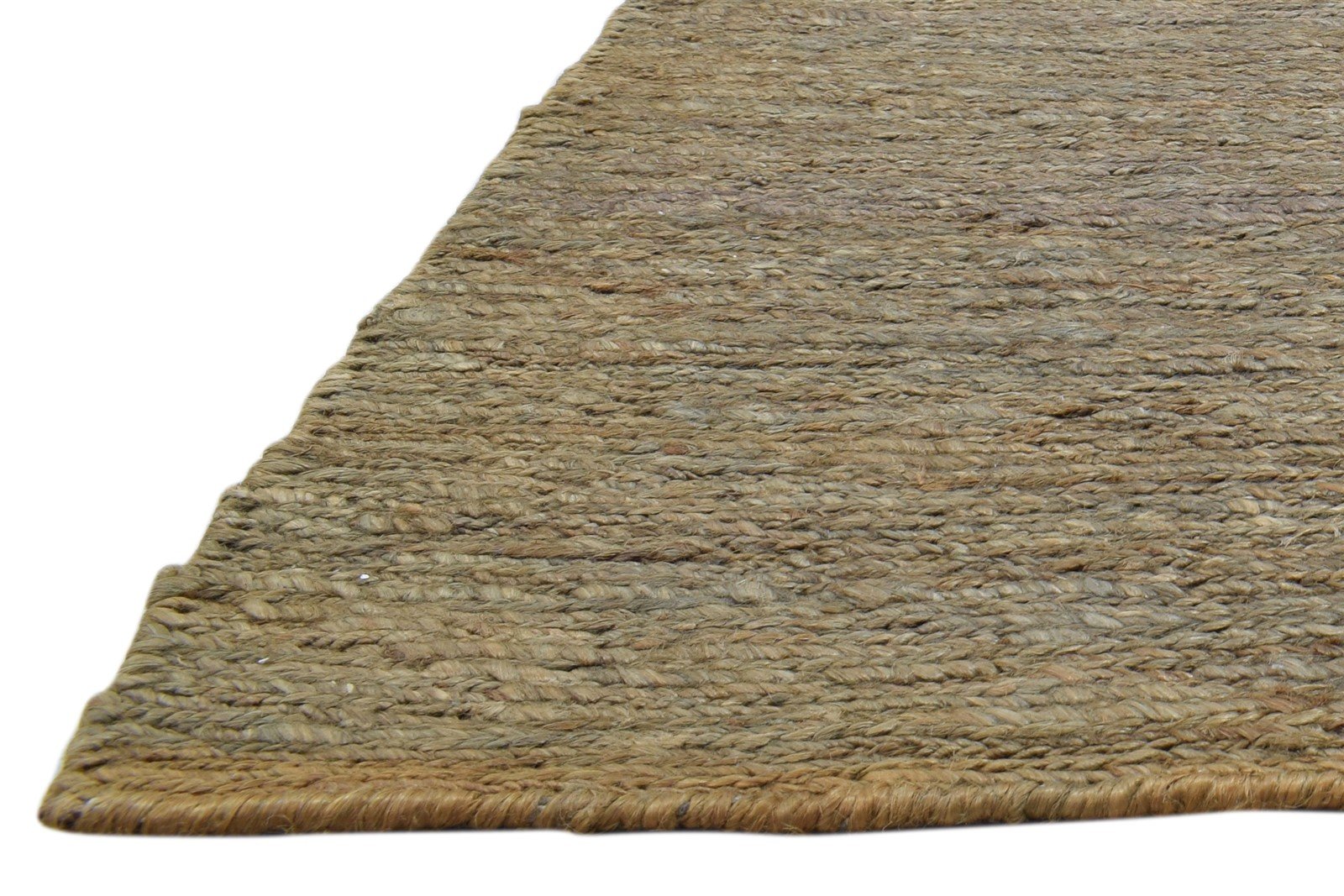 5' X 8' Rug Jute Gold Modern Hand Knotted Scandinavian Solid Room Size Carpet   7860699529365
