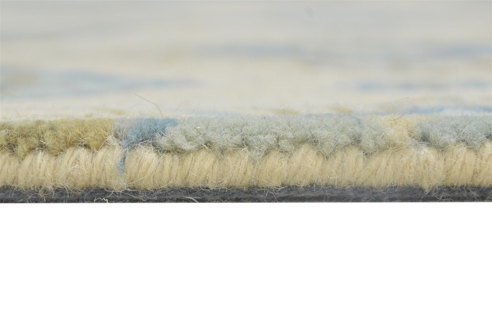 5' X 8' Rug Wool Beige Modern Hand Tufted French Trellis Room Size Carpet   7864330125461