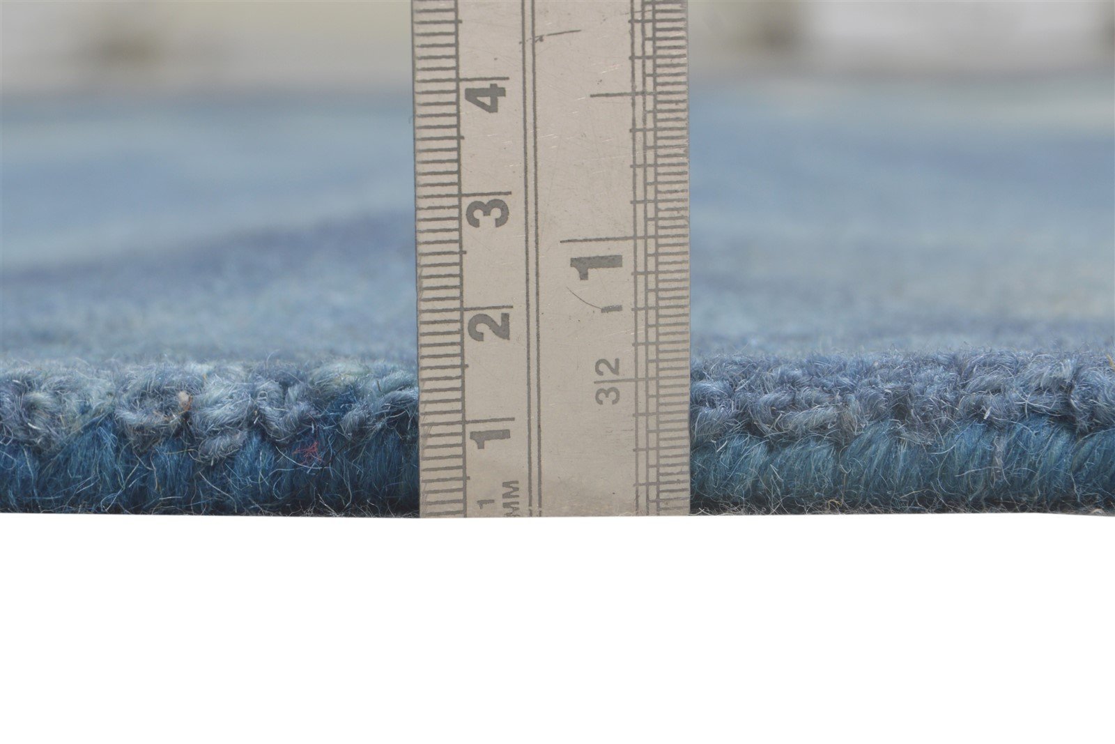 5' X 8' Rug Wool Blue Modern Hand Tufted Shibori Tie Dye Room Size Carpet   7865201164437